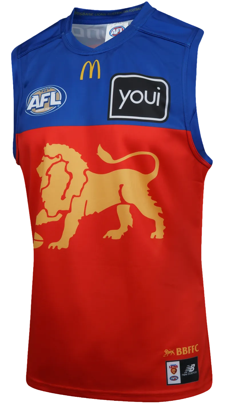 Brisbane Lions 2026 AFL Mens Away Guernsey