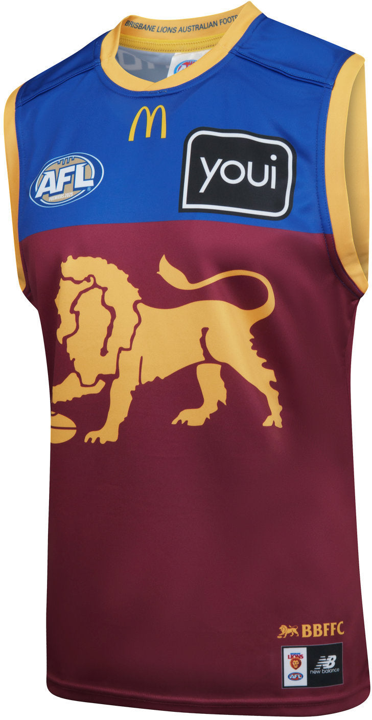 Brisbane Lions 2026 AFL Kids Home Guernsey