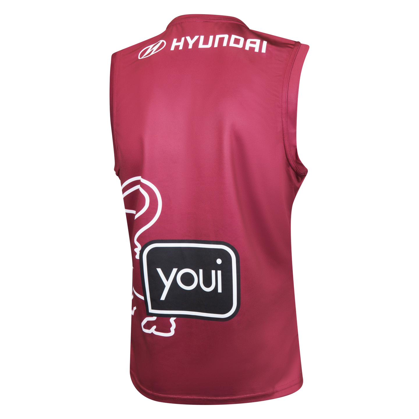 Brisbane Lions 2026 AFL Mens Maroon Training Guernsey