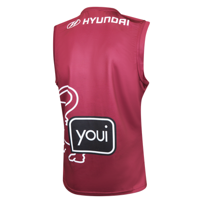 Brisbane Lions 2026 AFL Mens Maroon Training Guernsey