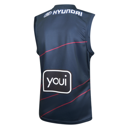 Brisbane Lions 2026 AFL Mens Navy Training Guernsey