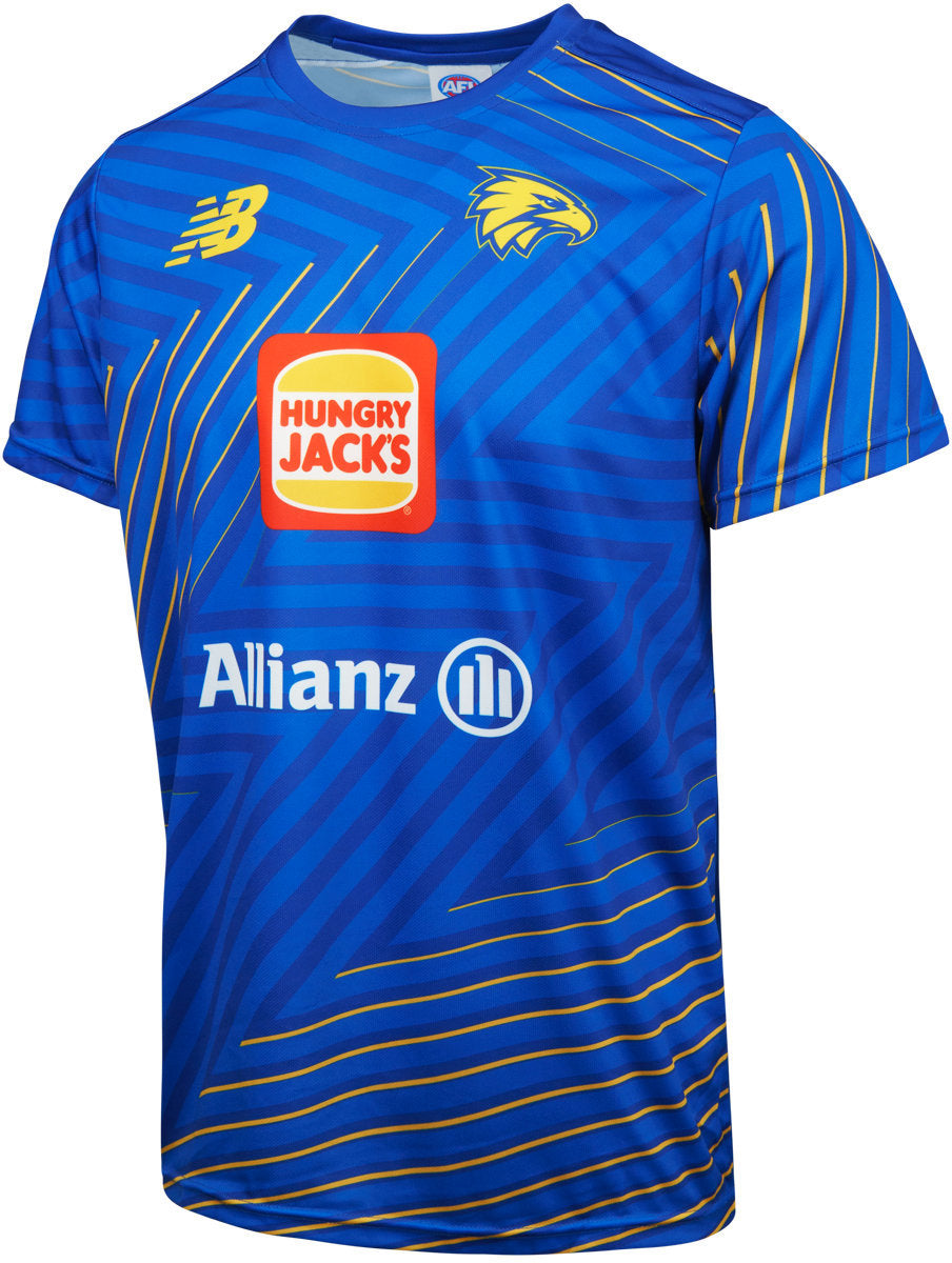 West Coast Eagles 2026 AFL Mens Training Shirt