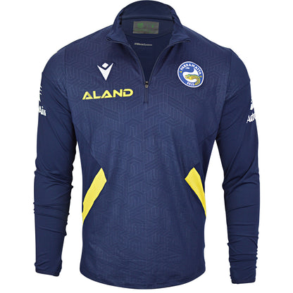 Parramatta Eels NRL Mens 1/4 Zip Training Top