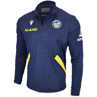 Parramatta Eels NRL Mens 1/4 Zip Training Top