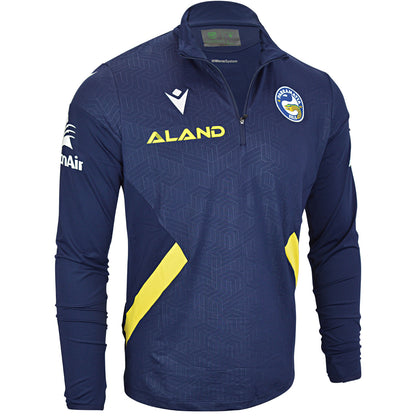 Parramatta Eels NRL Mens 1/4 Zip Training Top