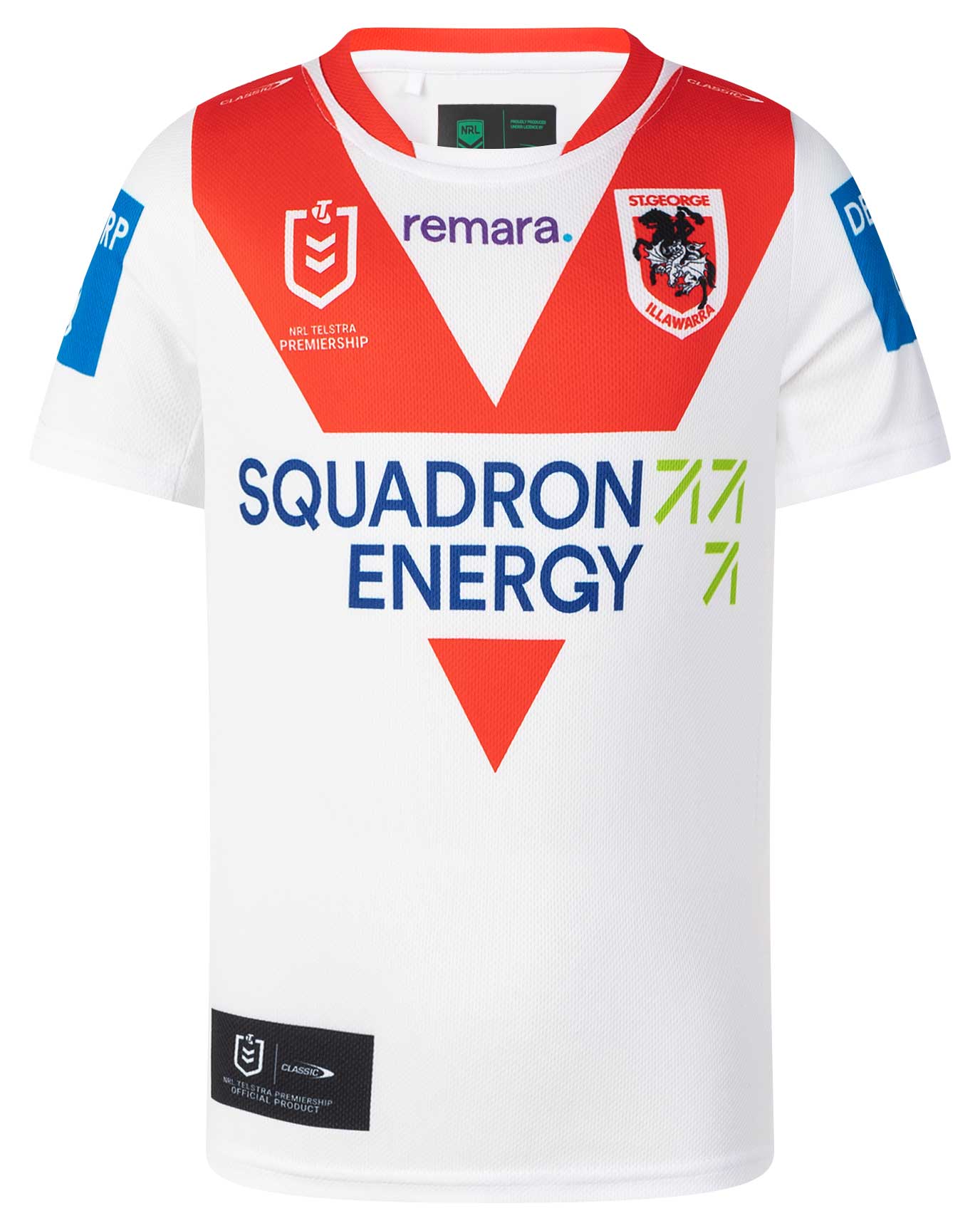 St George Dragons 2026 NRL Toddler Home Jersey Set