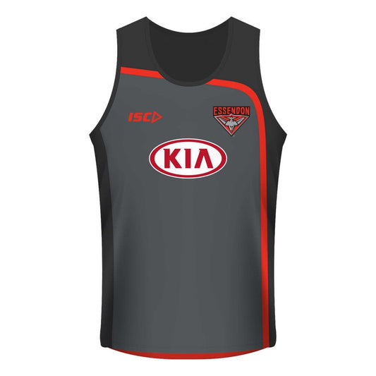Essendon Bombers 2017 AFL Carbon Training Singlet