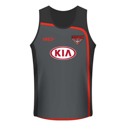 Essendon Bombers 2017 AFL Carbon Training Singlet