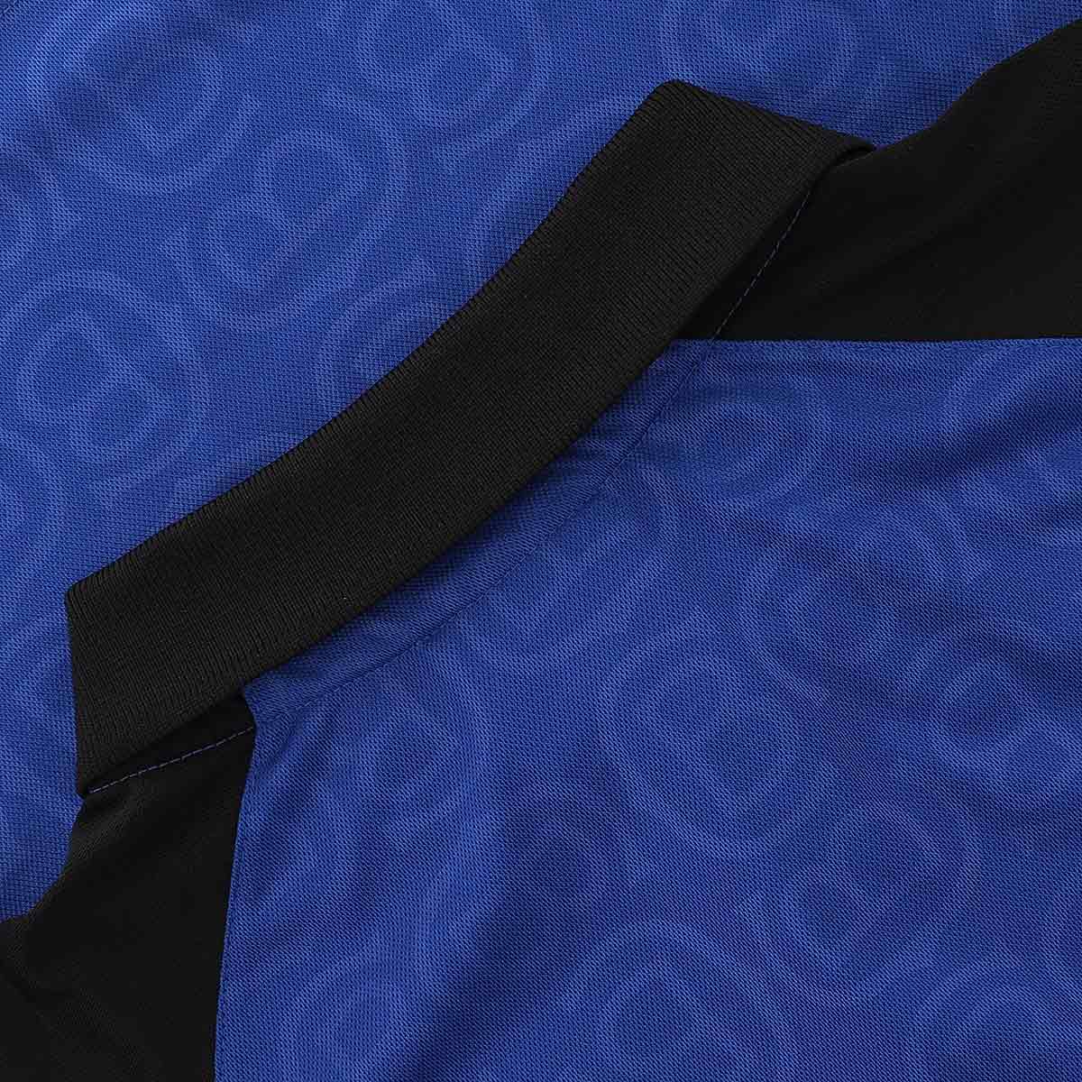 Canterbury Bulldogs 2026 NRL Mens Blue Media Polo Shirt