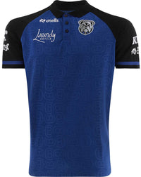 Canterbury Bulldogs 2026 NRL Mens Blue Media Polo Shirt