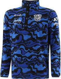Canterbury Bulldogs 2026 NRL Mens Snap Button Polar Fleece Top