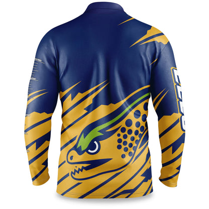 Parramatta Eels NRL Mens Ignition Fishing Shirt