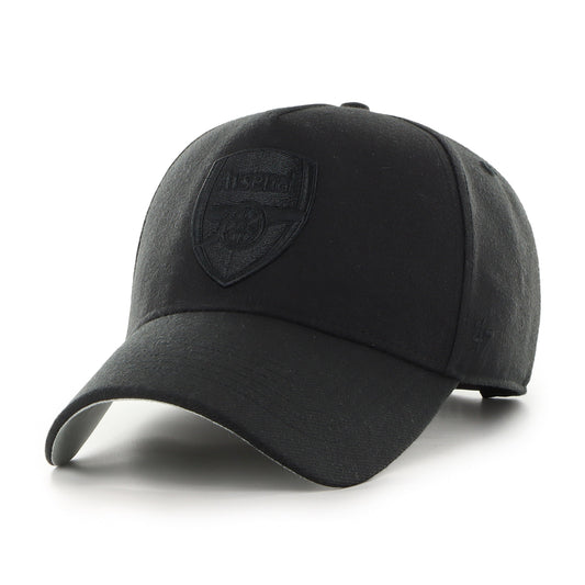 Arsenal FC 2025 EPL 47 Black MVP DT Snapback Cap