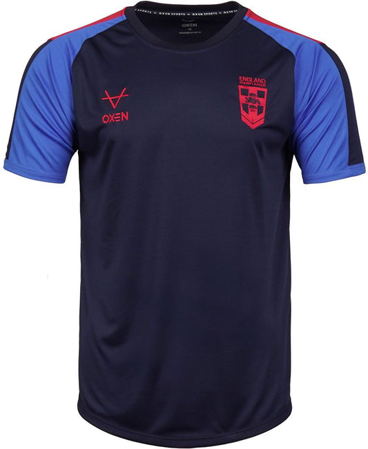 England 2026 Rugby League World Cup Mens Navy Training Shirt