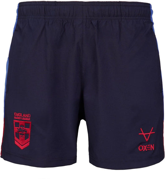 England 2026 Rugby League World Cup Mens Navy Training Shorts