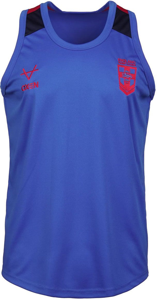 England 2026 Rugby League World Cup Mens Navy Training Singlet