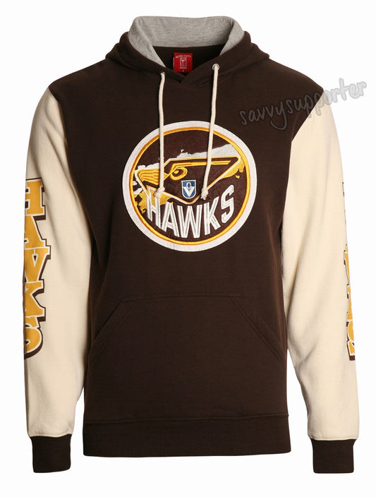 Hawthorn Hawks Retro Pullover Hood