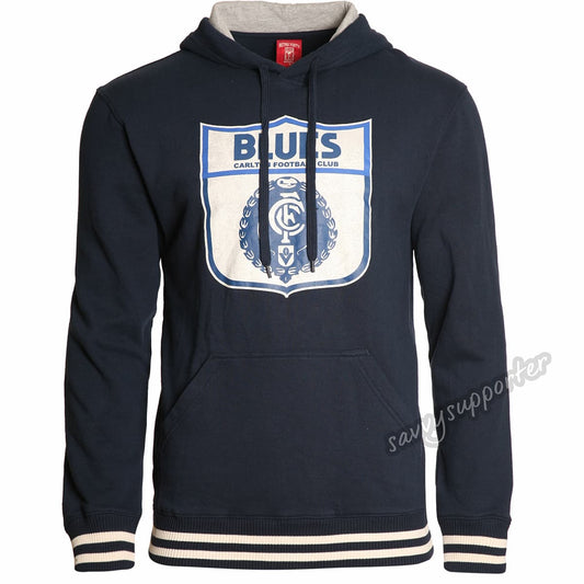 Carlton Blues Mens Retro Pullover Hood