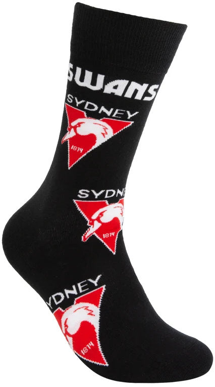 Sydney Swans AFL Mascot Organic Cotton Socks
