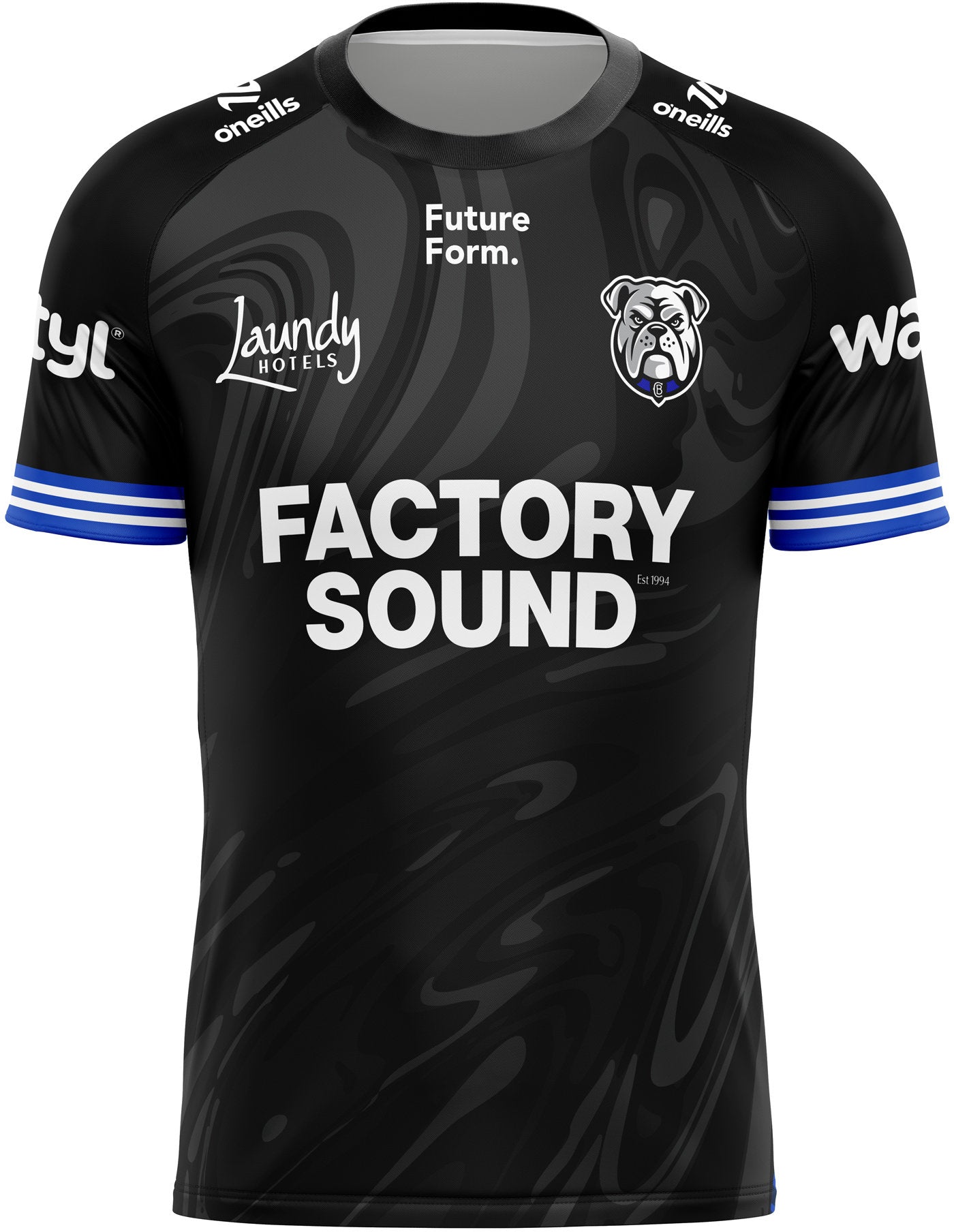 Canterbury Bulldogs 2026 NRL Mens Black Coaches Training Shirt