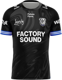Canterbury Bulldogs 2026 NRL Mens Black Coaches Training Shirt