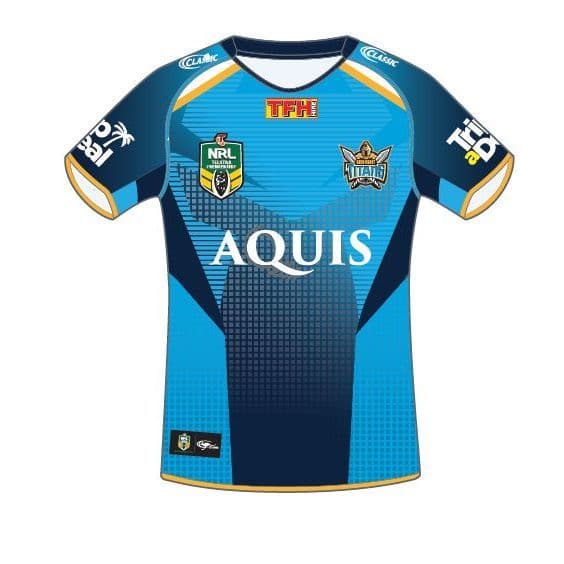 Gold Coast Titans NRL Home Jersey