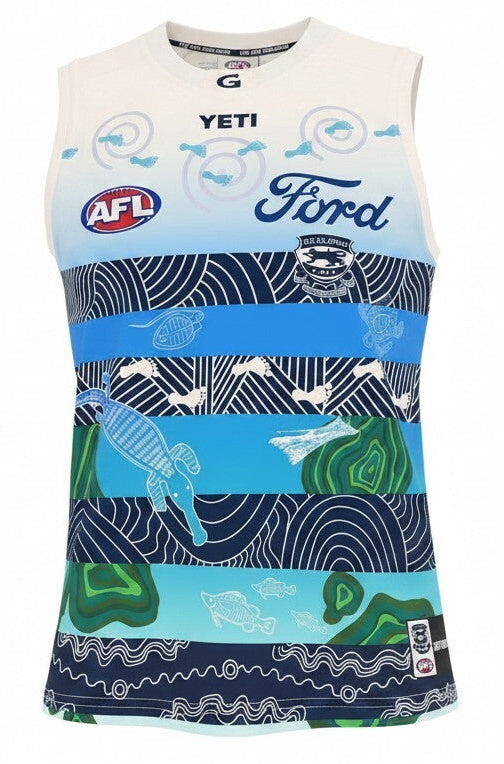Geelong Cats 2026 AFL Mens First Nations Guernsey