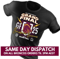 Brisbane Broncos 2025 NRL Kids Grand Final Shirt