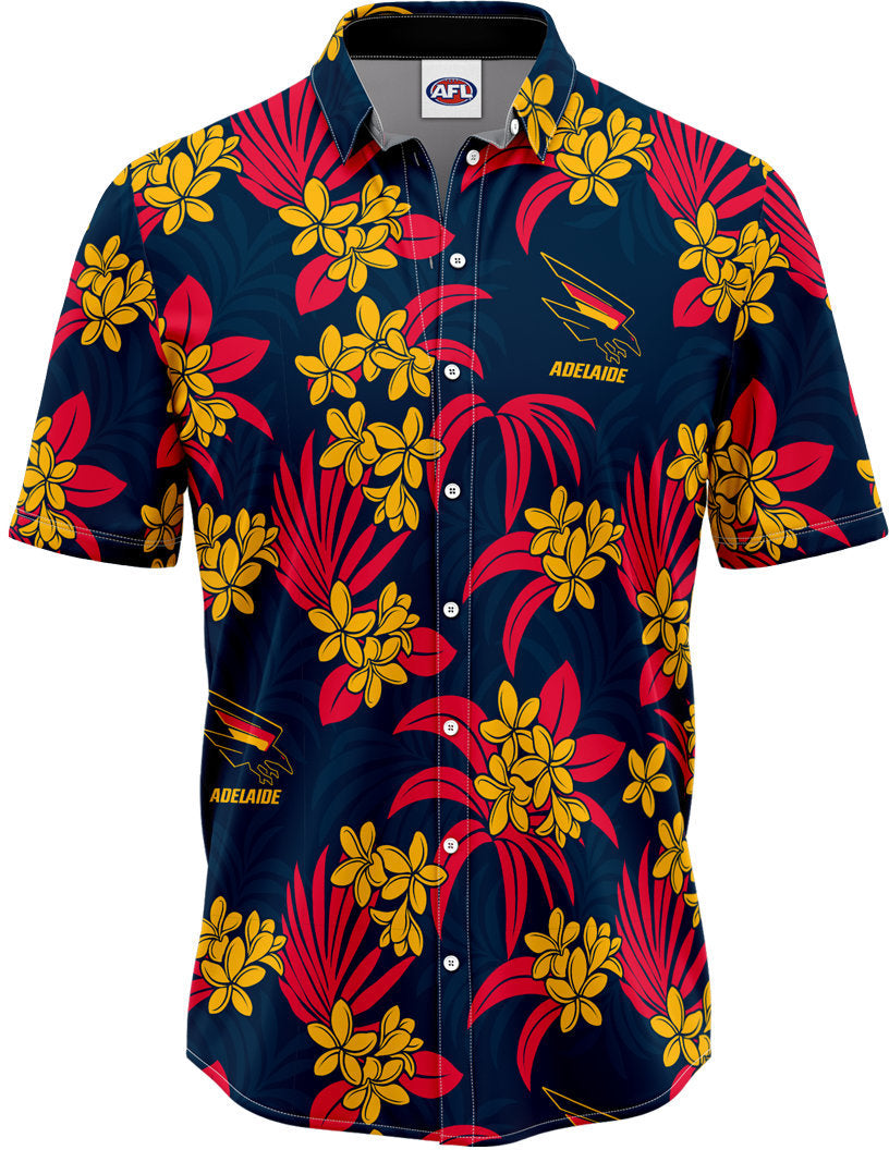 Adelaide Crows 2026 AFL Mens Reef Hawaiian Shirt