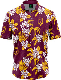 Brisbane Broncos 2026 NRL Mens Reef Hawaiian Shirt