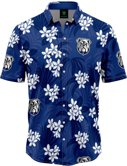 Canterbury Bulldogs 2026 NRL Mens Reef Hawaiian Shirt