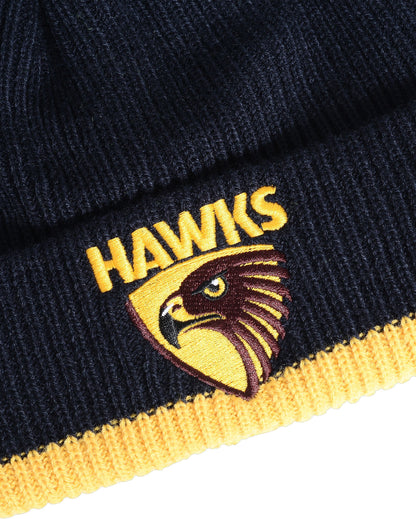 Hawthorn Hawks 2026 AFL Players Beanie