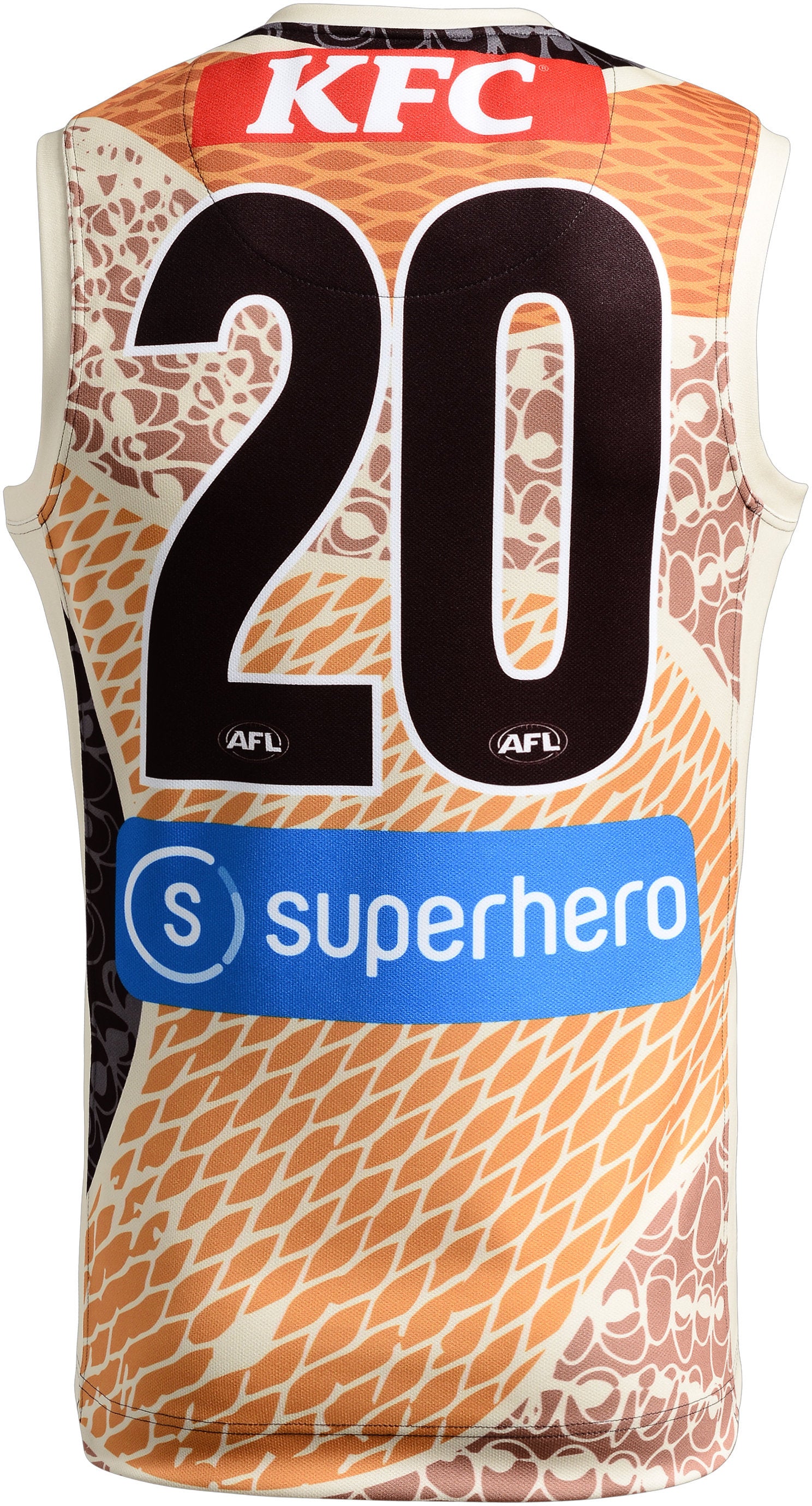 Hawthorn Hawks 2026 AFL Mens Indigenous Guernsey