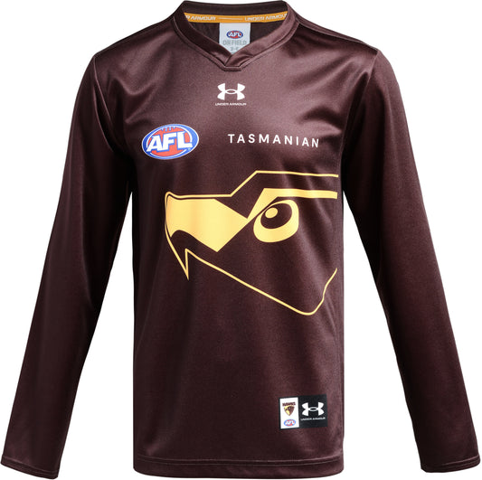 Hawthorn Hawks 2026 NRL Mens Gather Round Long Sleeve Guernsey