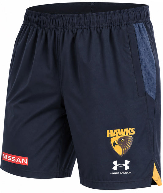 Hawthorn Hawks 2026 AFL Mens Training Gym Shorts
