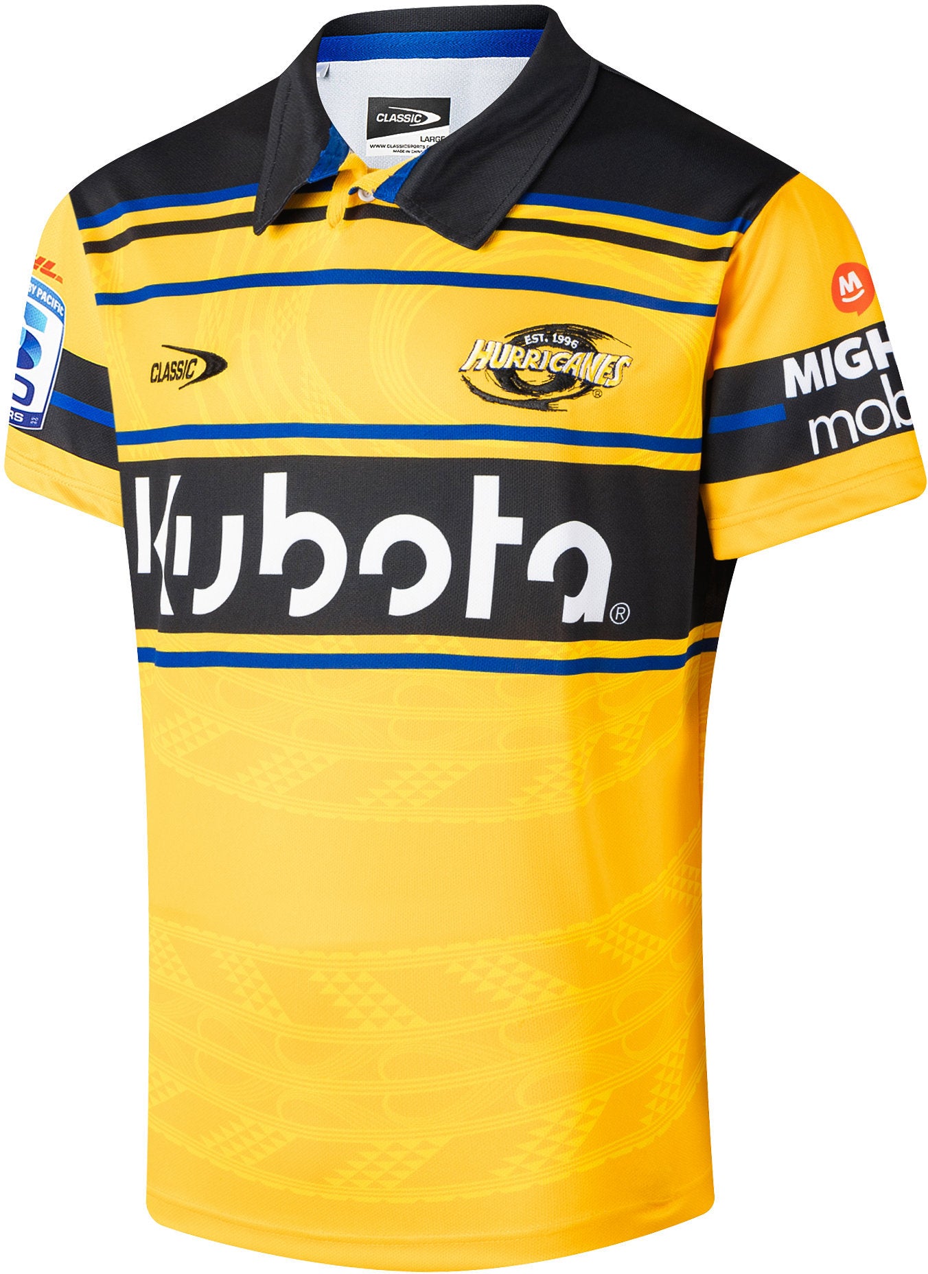 Wellington Hurricanes 2026 Rugby Union Mens Home Jersey