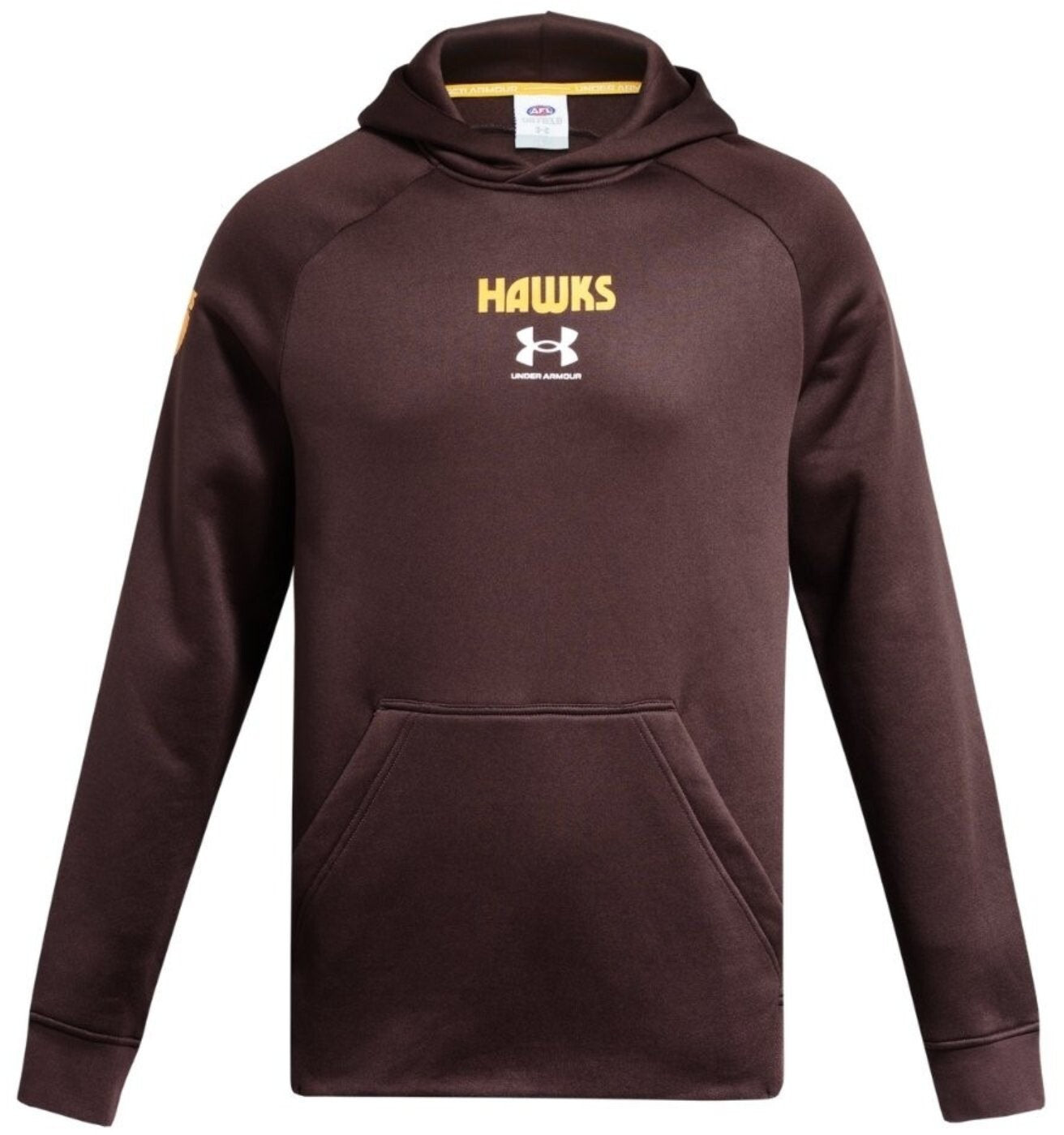 Hawthorn Hawks 2026 AFL Kids Brown Pullover Hoodie