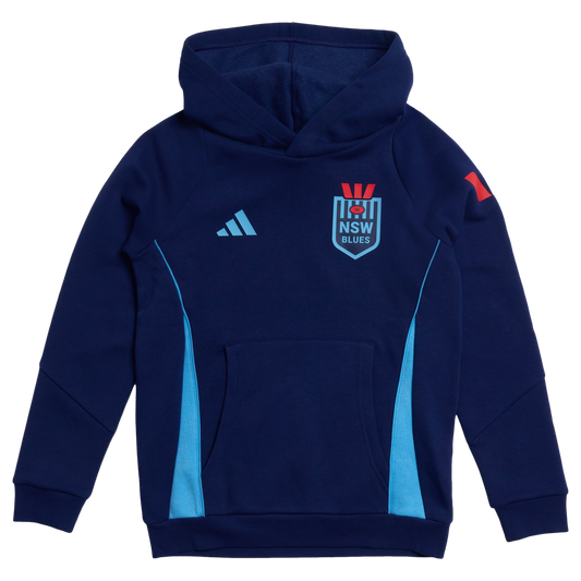 NSW Blues 2026 State of Origin Kids Dark Blue Training Hoodie