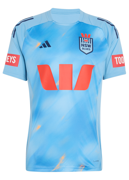NSW Blues 2026 State of Origin Mens Light Blue Training Shirt