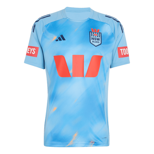 NSW Blues 2026 State of Origin Mens Light Blue Training Shirt