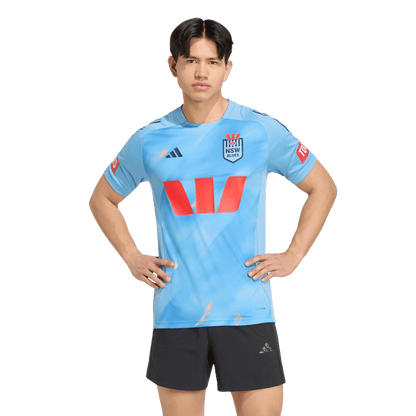 NSW Blues 2026 State of Origin Mens Light Blue Training Shirt