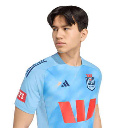 NSW Blues 2026 State of Origin Mens Light Blue Training Shirt