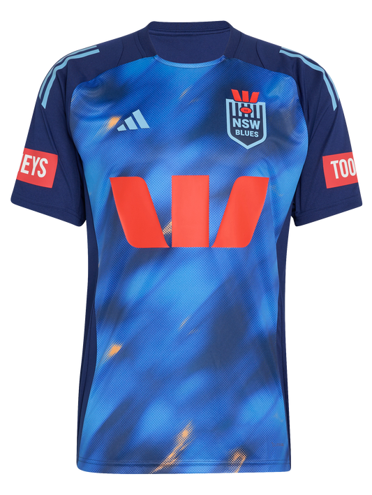 NSW Blues 2026 State of Origin Mens Dark Blue Training Shirt