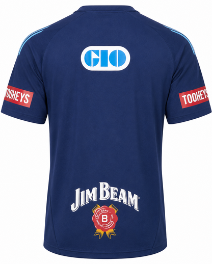 NSW Blues 2026 State of Origin Mens Dark Blue Training Shirt