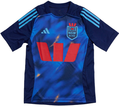 NSW Blues 2026 State of Origin Kids Dark Blue Training Shirt