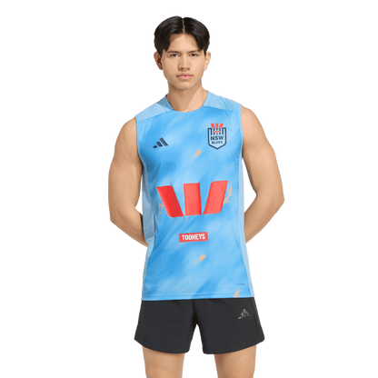NSW Blues 2026 State of Origin Mens Light Blue Training Singlet