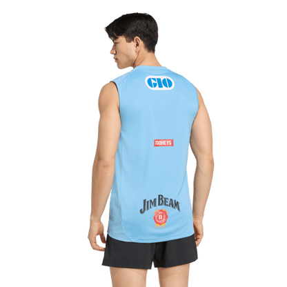 NSW Blues 2026 State of Origin Mens Light Blue Training Singlet
