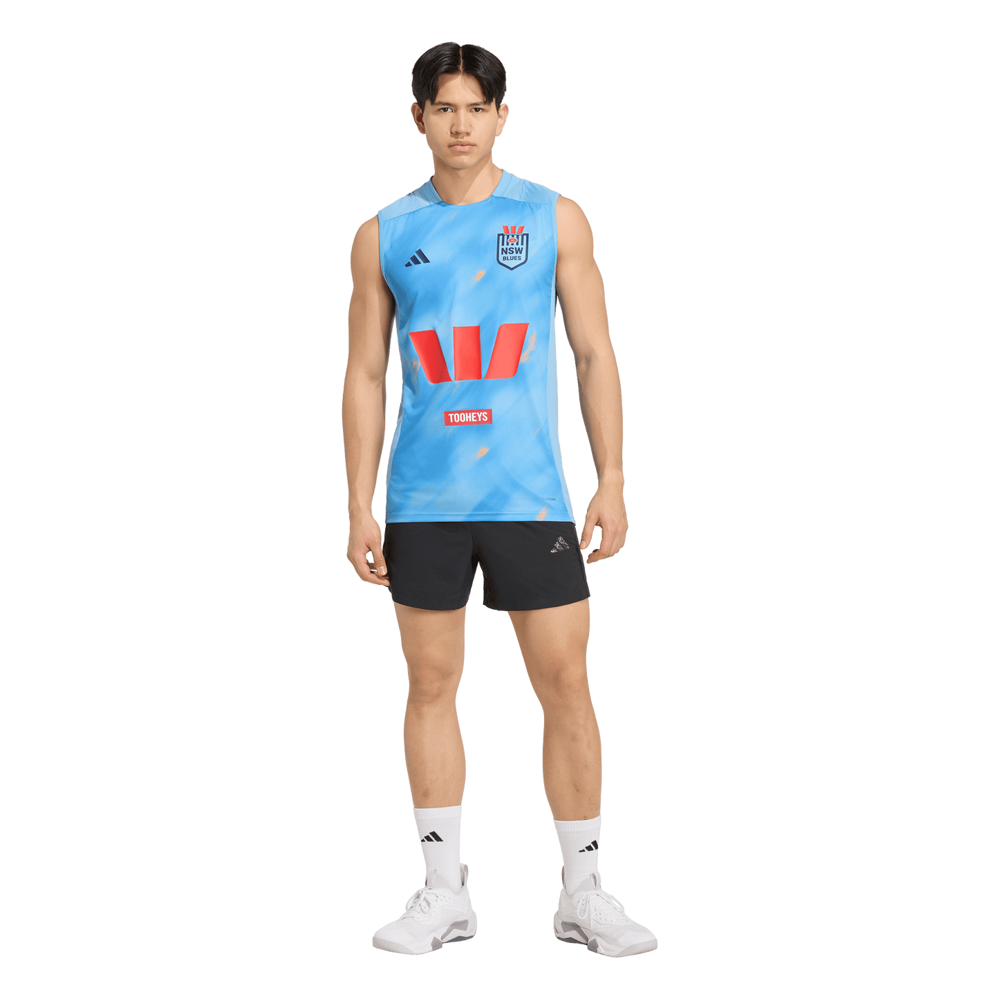 NSW Blues 2026 State of Origin Mens Light Blue Training Singlet