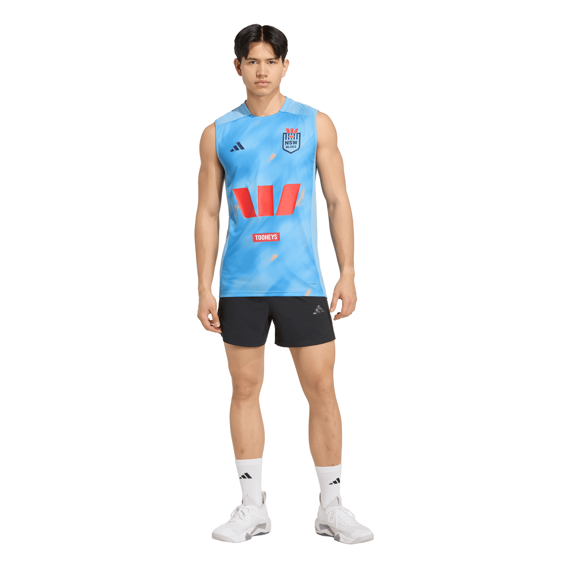NSW Blues 2026 State of Origin Mens Light Blue Training Singlet