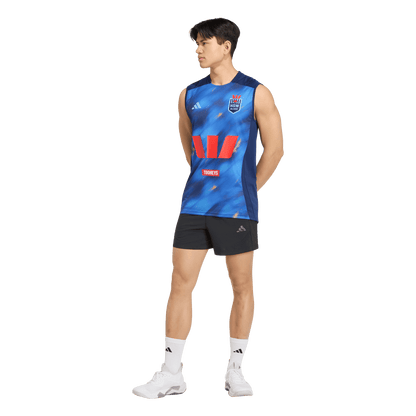NSW Blues 2026 State of Origin Mens Dark Blue Training Singlet